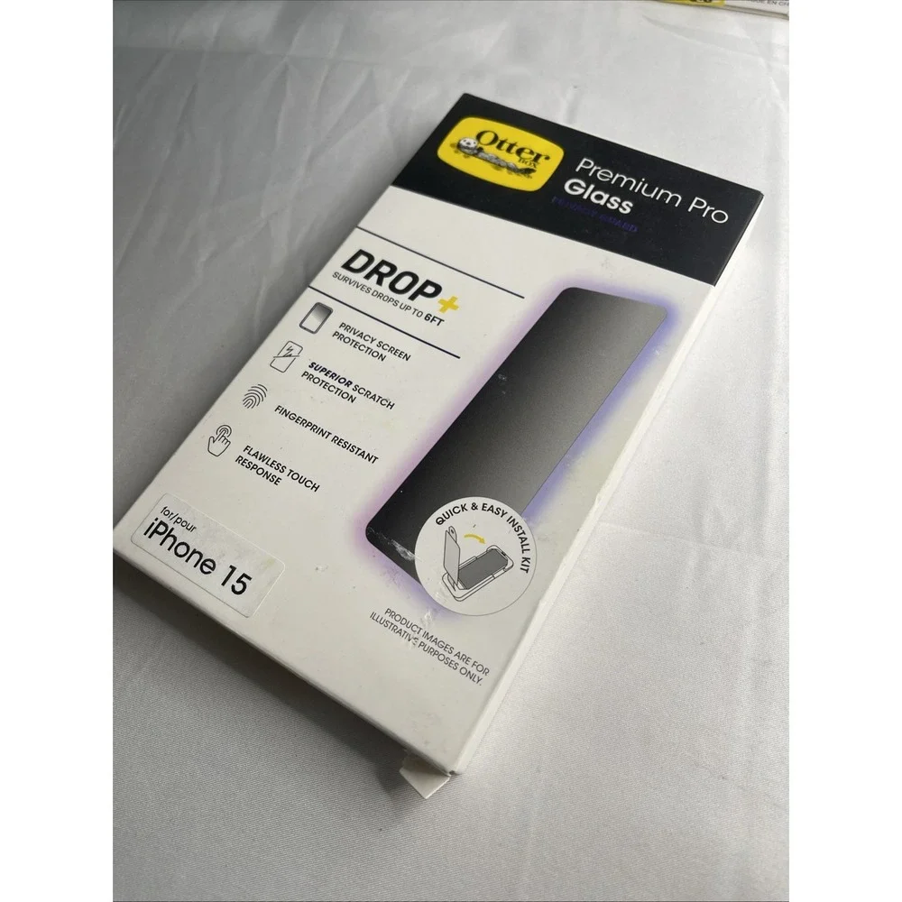 Otterbox Premium Pro Glass Screen Privacy Drop iPhone 15 6.1